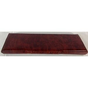 Susan Bates Knitting Needle Set Unisex OS Brown Vintage 10 Pair Case US 4-13